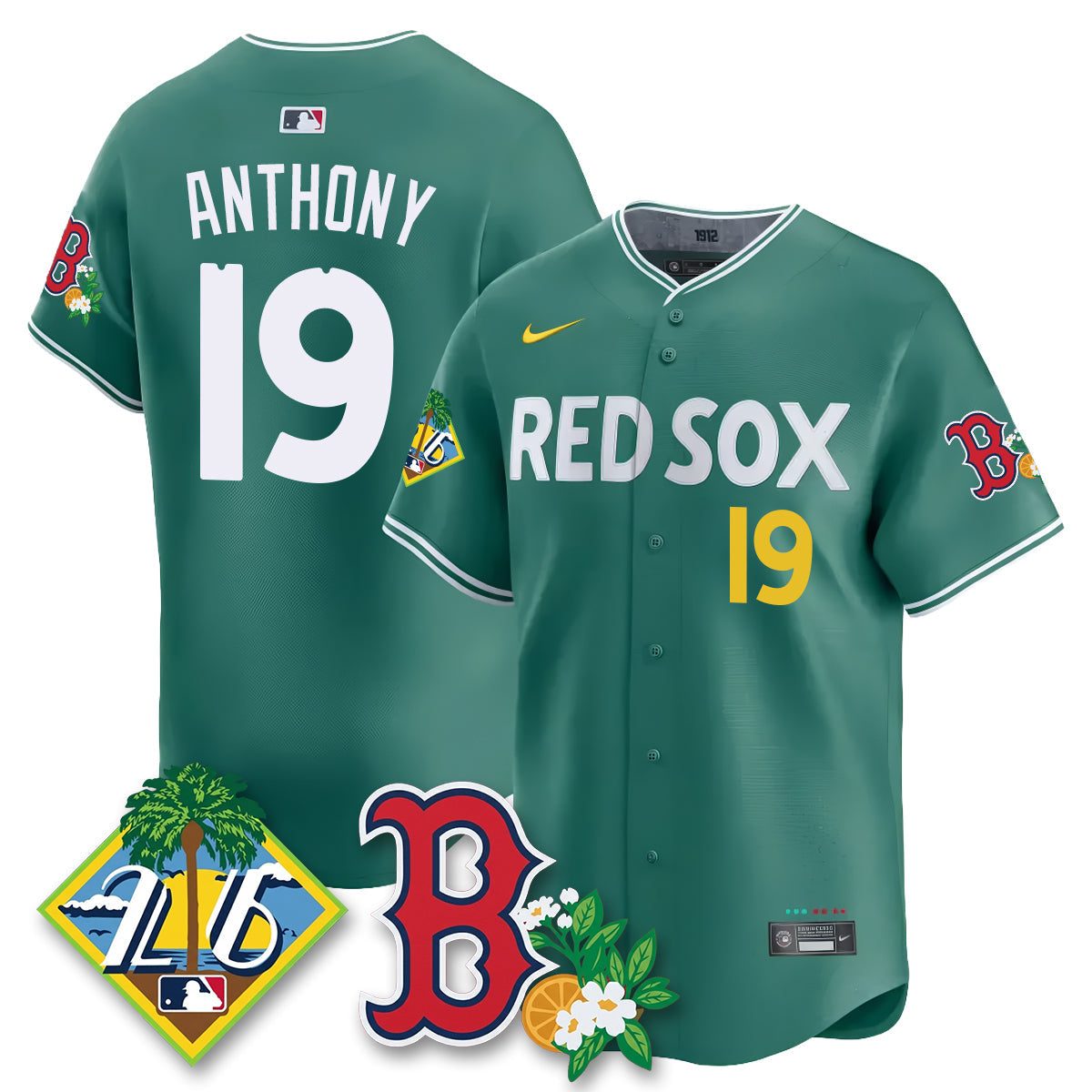 BOS 2026 Spring Training Vapor Limited Jersey - Stitched