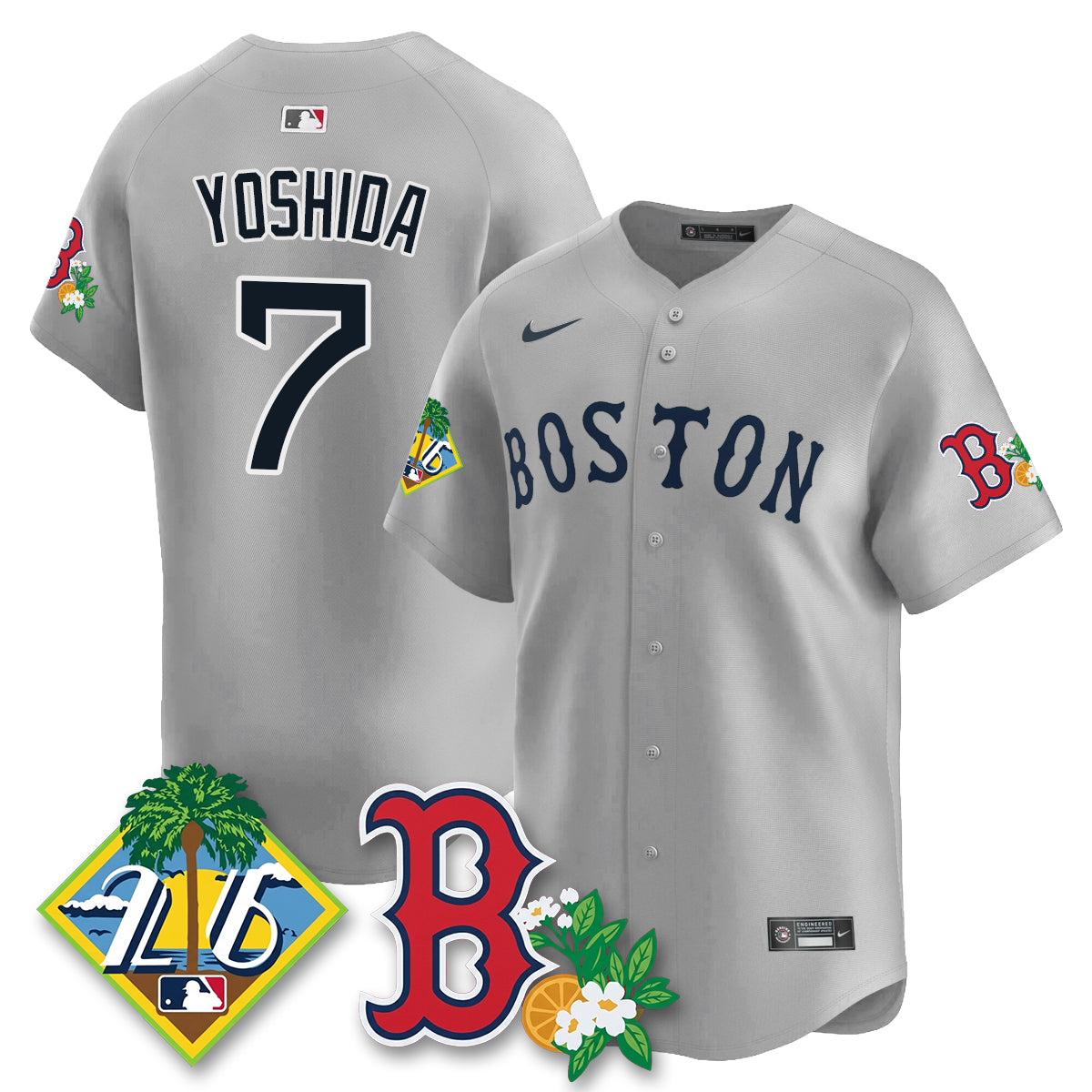 BOS 2026 Spring Training Vapor Limited Jersey - Stitched