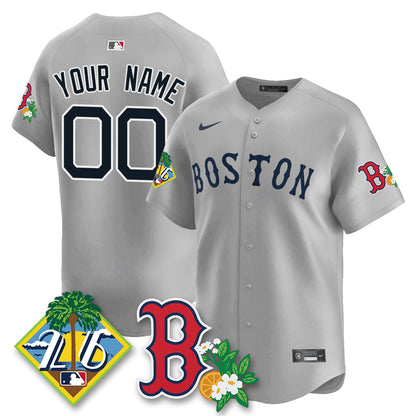 Custom BOS 2026 Spring Training Vapor Limited Jersey - Stitched