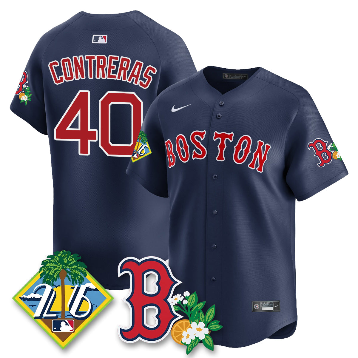 BOS 2026 Spring Training Vapor Limited Jersey - Stitched