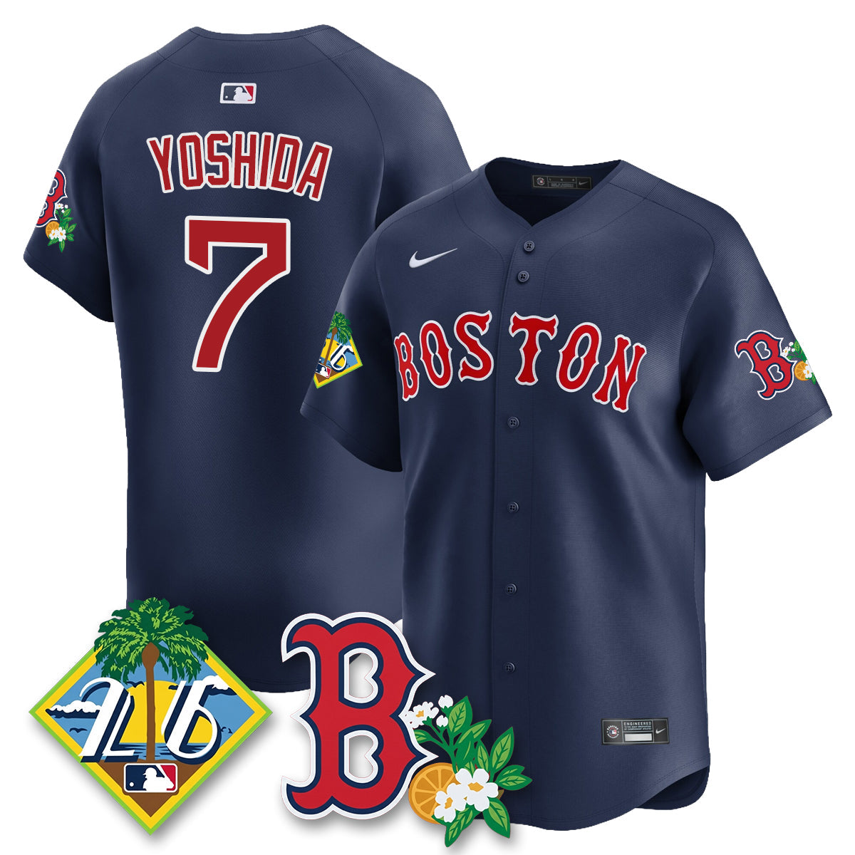BOS 2026 Spring Training Vapor Limited Jersey - Stitched