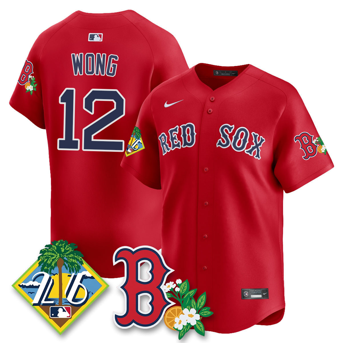 BOS 2026 Spring Training Vapor Limited Jersey - Stitched