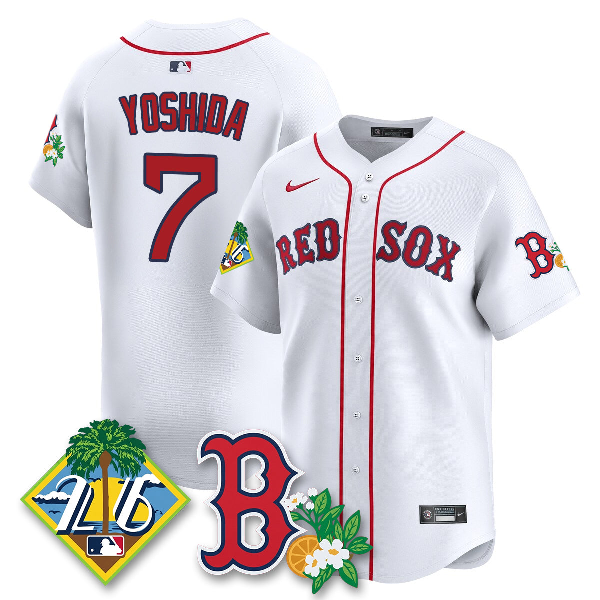 BOS 2026 Spring Training Vapor Limited Jersey - Stitched