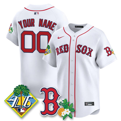 Custom BOS 2026 Spring Training Vapor Limited Jersey - Stitched
