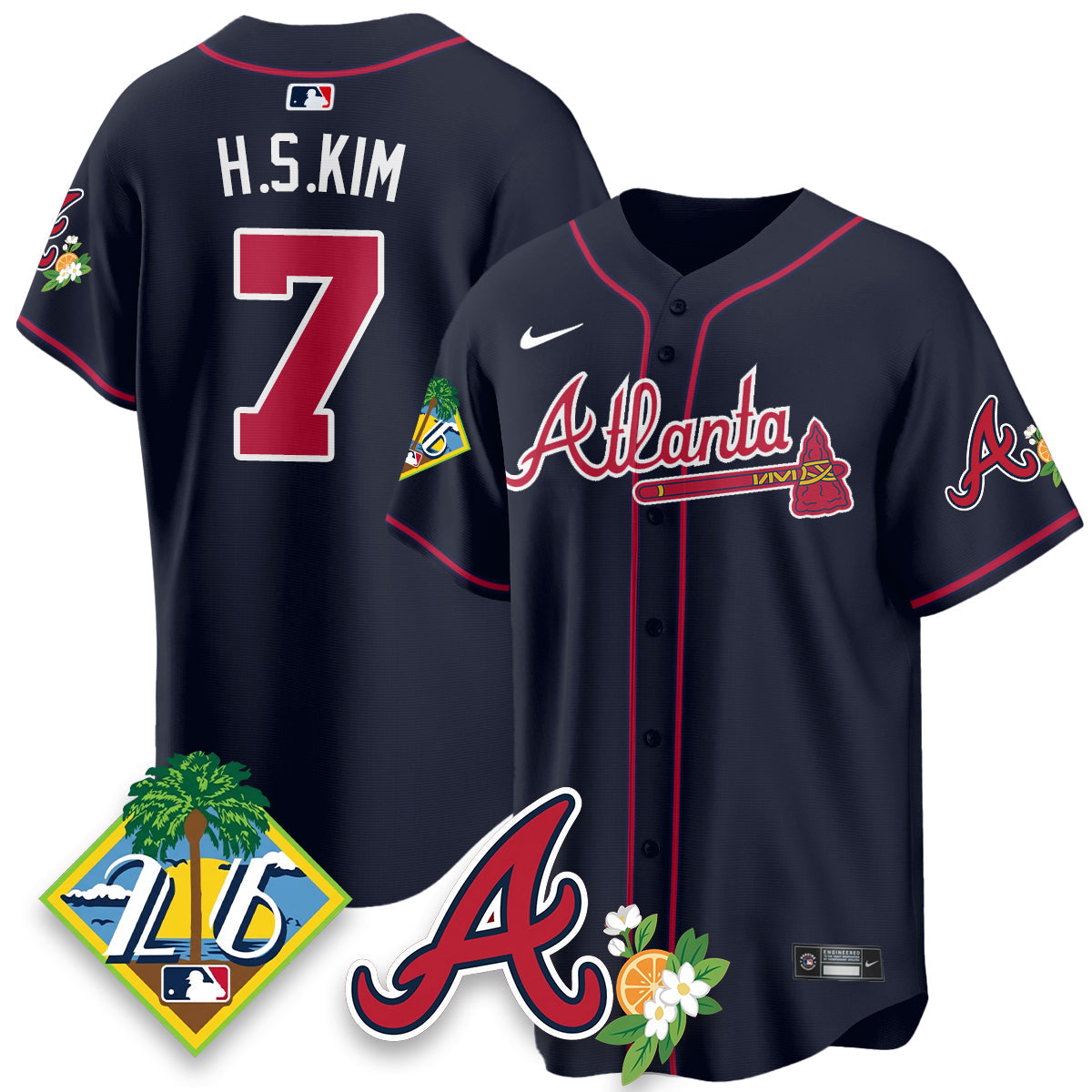 ATL 2026 Spring Training Vapor Limited Jersey - Stitched