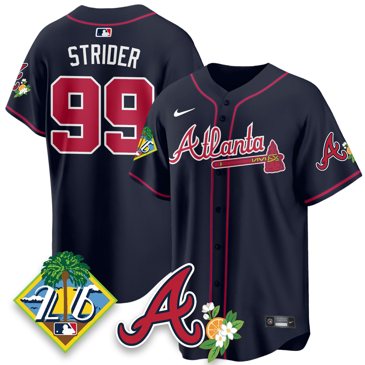 ATL 2026 Spring Training Vapor Limited Jersey - Stitched