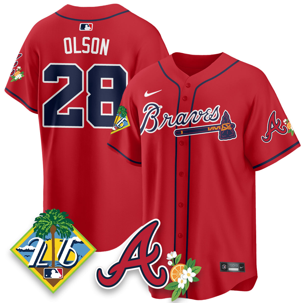 ATL 2026 Spring Training Vapor Limited Jersey - Stitched