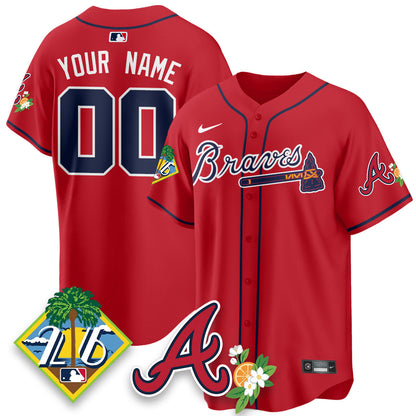 ATL 2026 Spring Training Vapor Limited Custom Jersey - Stitched