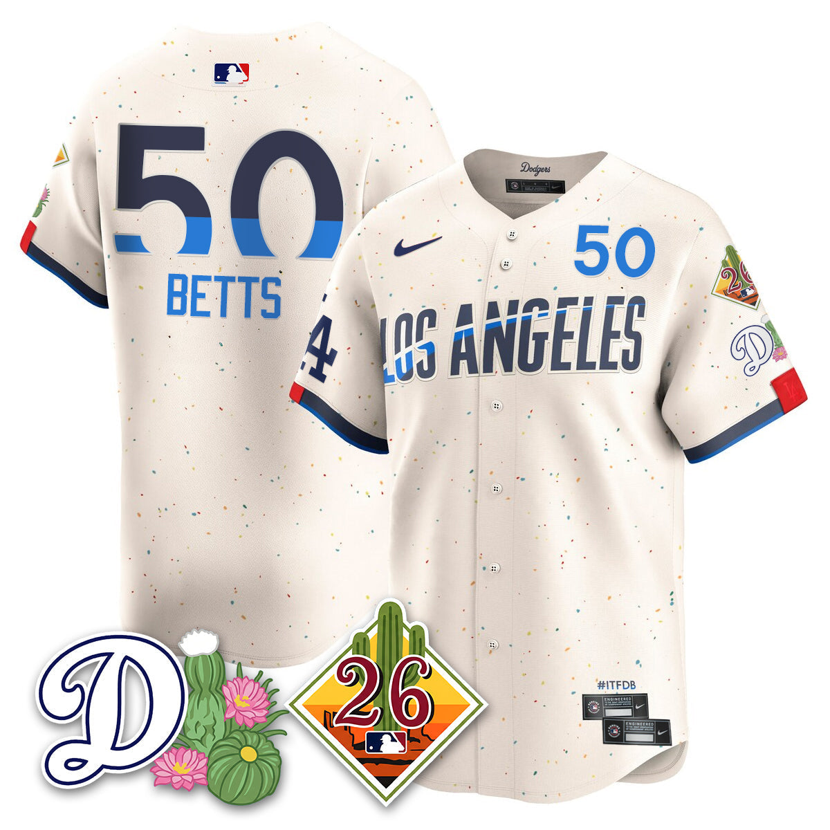 LAD 2026 Spring Training Vapor Limited Jersey - Stitched