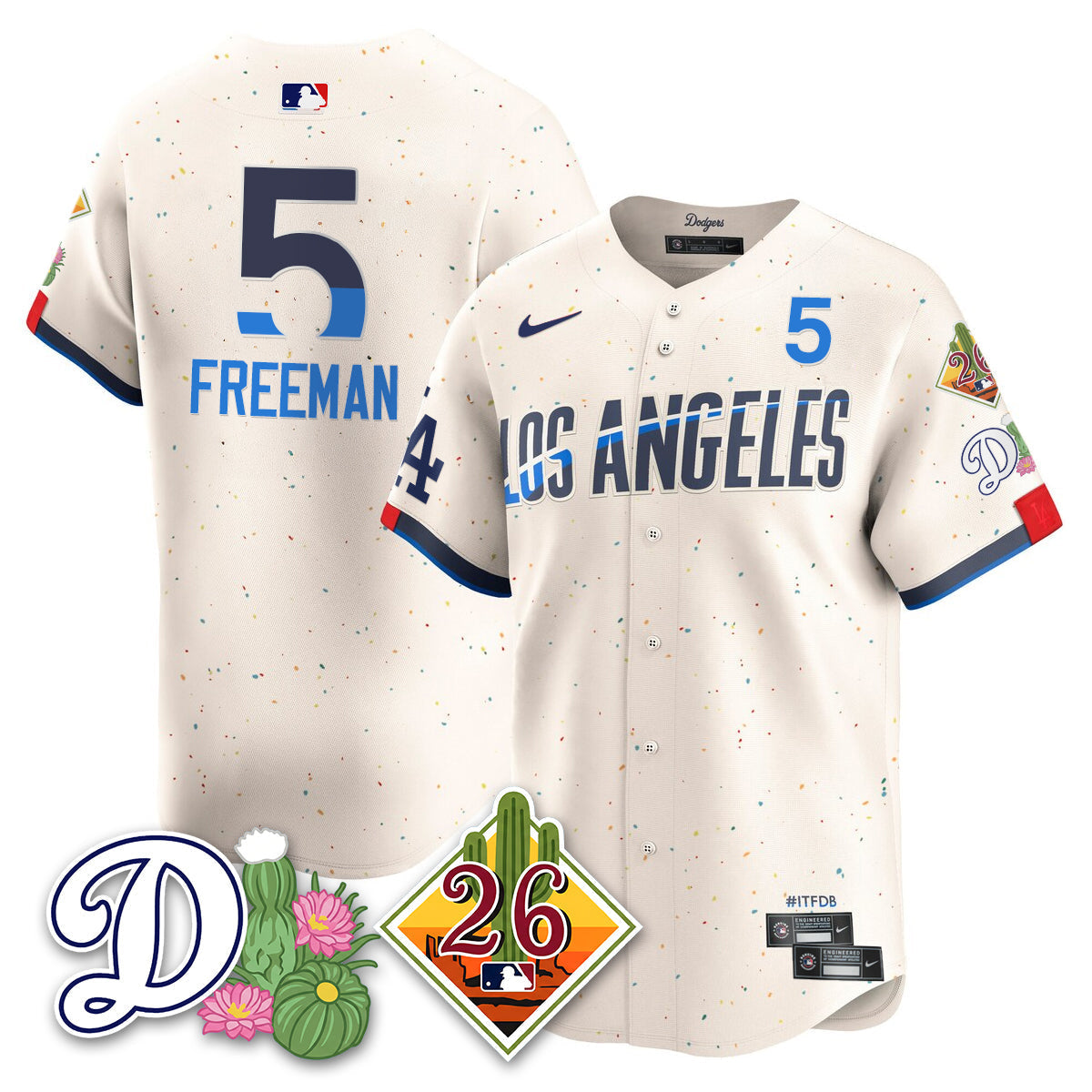 LAD 2026 Spring Training Vapor Limited Jersey - Stitched