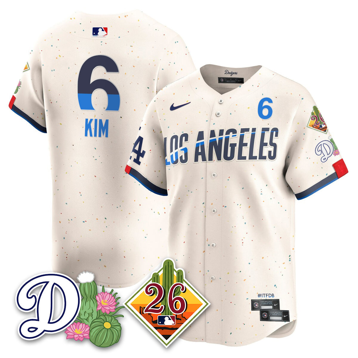 LAD 2026 Spring Training Vapor Limited Jersey - Stitched