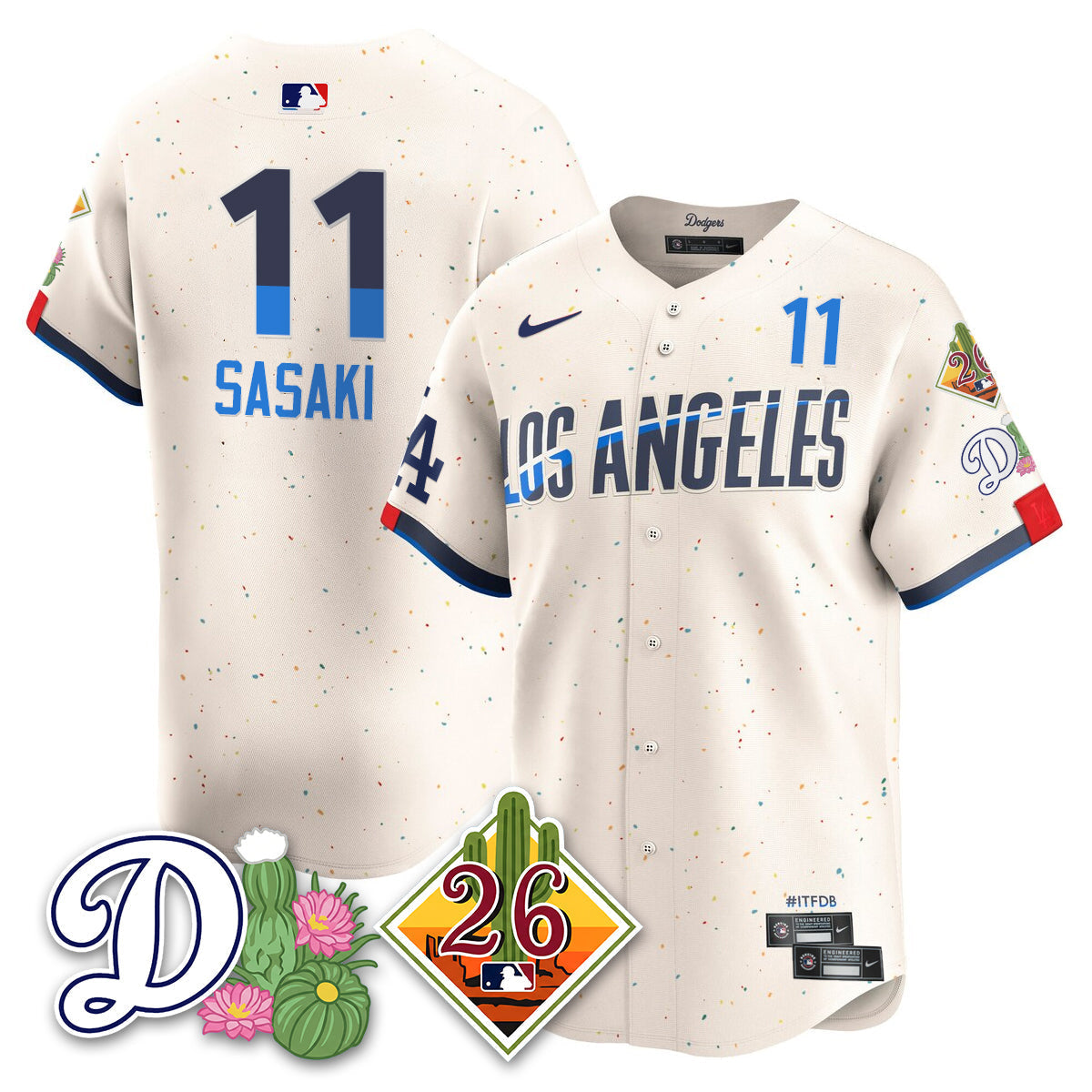 LAD 2026 Spring Training Vapor Limited Jersey - Stitched