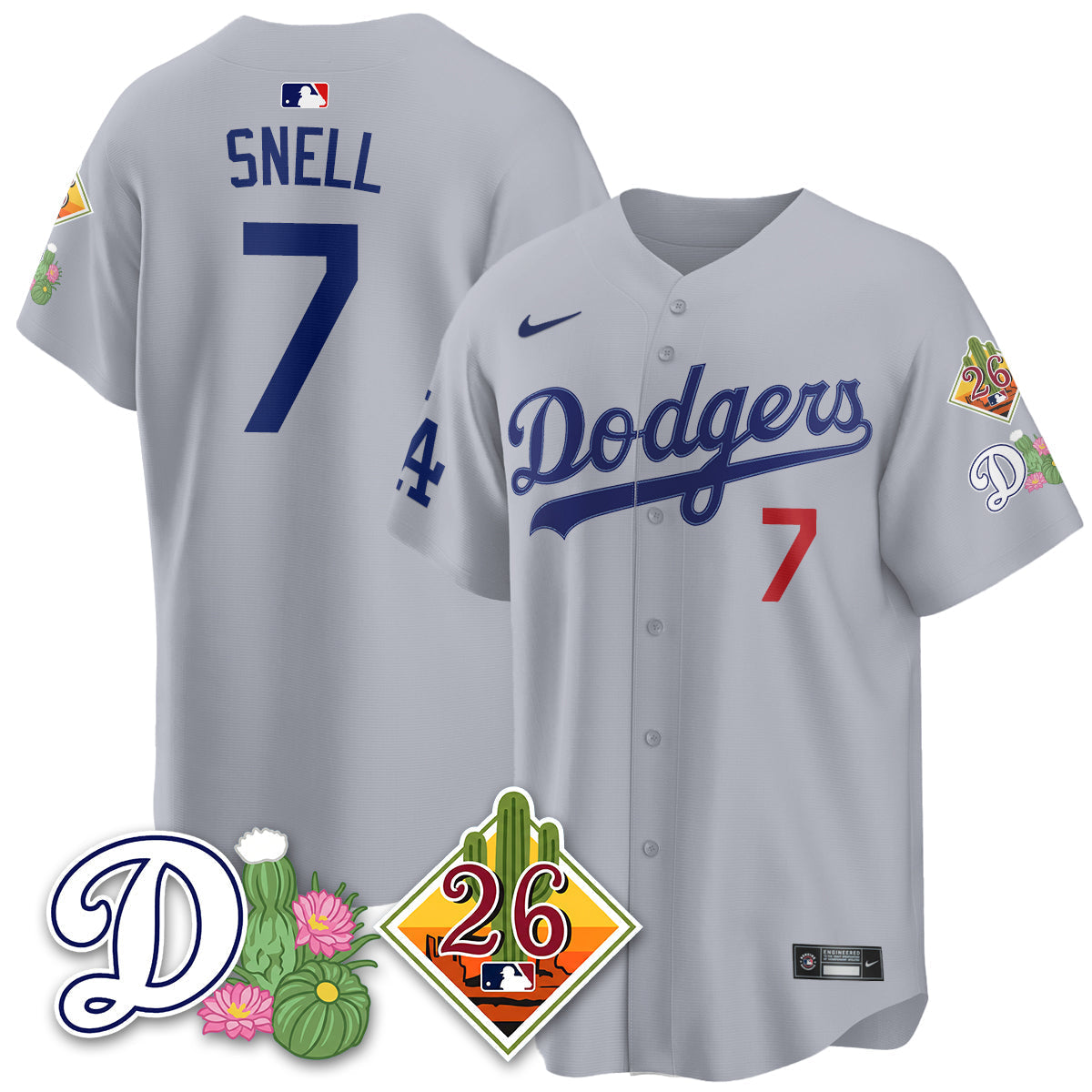 LAD 2026 Spring Training Vapor Limited Jersey - Stitched