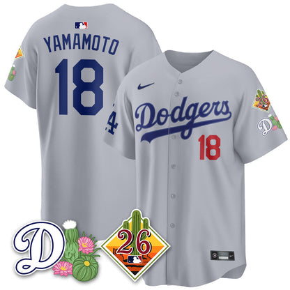 LAD 2026 Spring Training Vapor Limited Jersey - Stitched