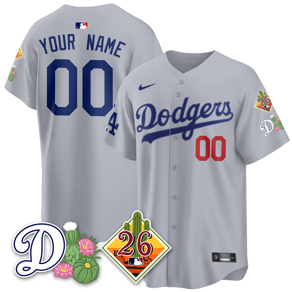 LAD 2026 Spring Training Vapor Limited Jersey - Stitched