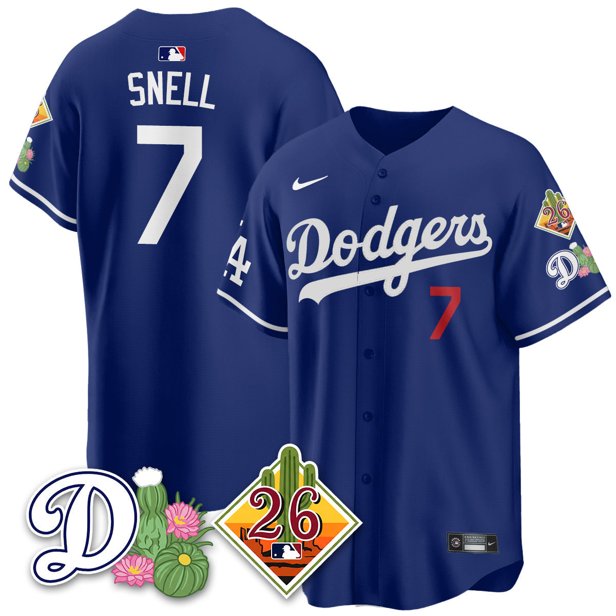 LAD 2026 Spring Training Vapor Limited Jersey - Stitched