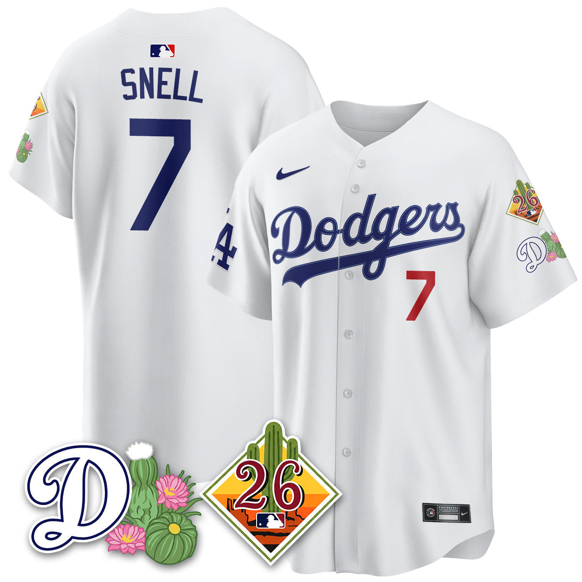 LAD 2026 Spring Training Vapor Limited Jersey - Stitched