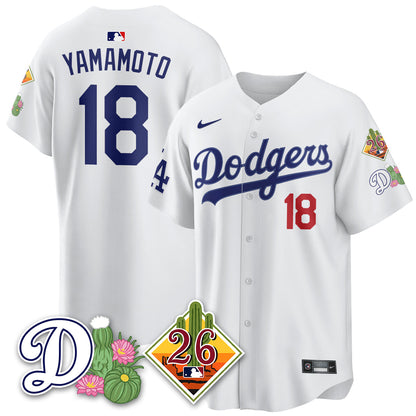 LAD 2026 Spring Training Vapor Limited Jersey - Stitched