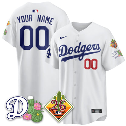 Custom LAD 2026 Spring Training Vapor Limited Jersey - Stitched