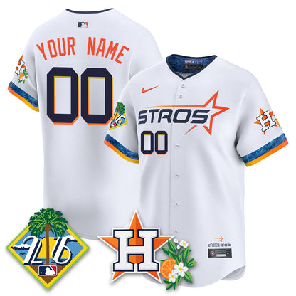 HOU 2026 Spring Training Vapor Limited Custom Jersey - Stitched