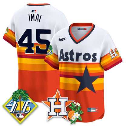 HOU 2026 Spring Training Vapor Limited Jersey - Stitched