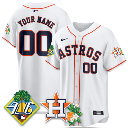 HOU 2026 Spring Training Vapor Limited Custom Jersey - Stitched