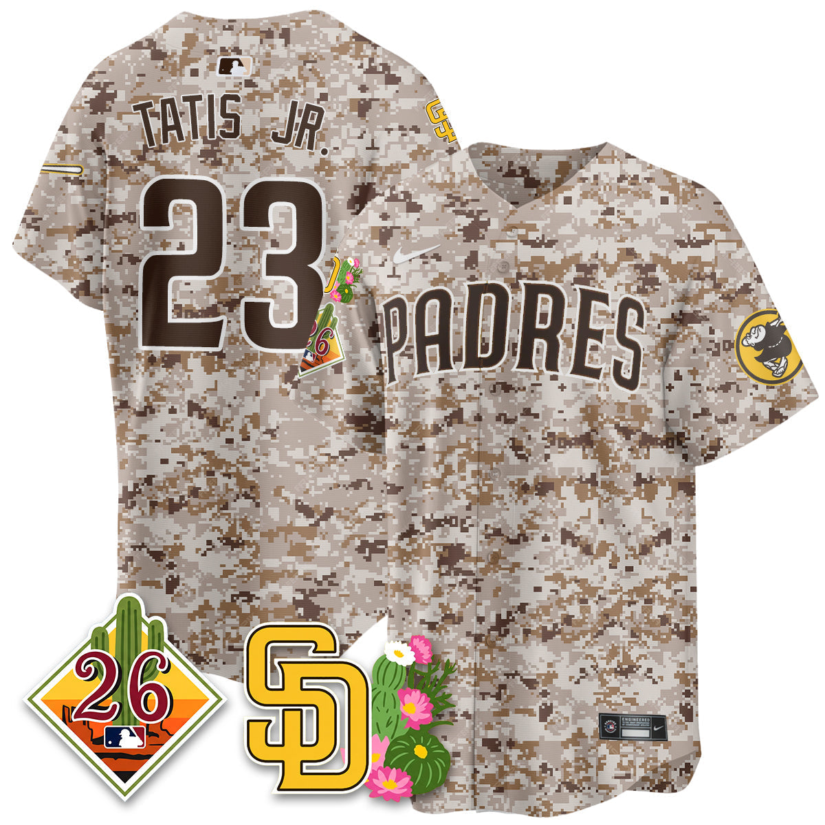 SD 2026 Spring Training Vapor Limited Jersey - Stitched