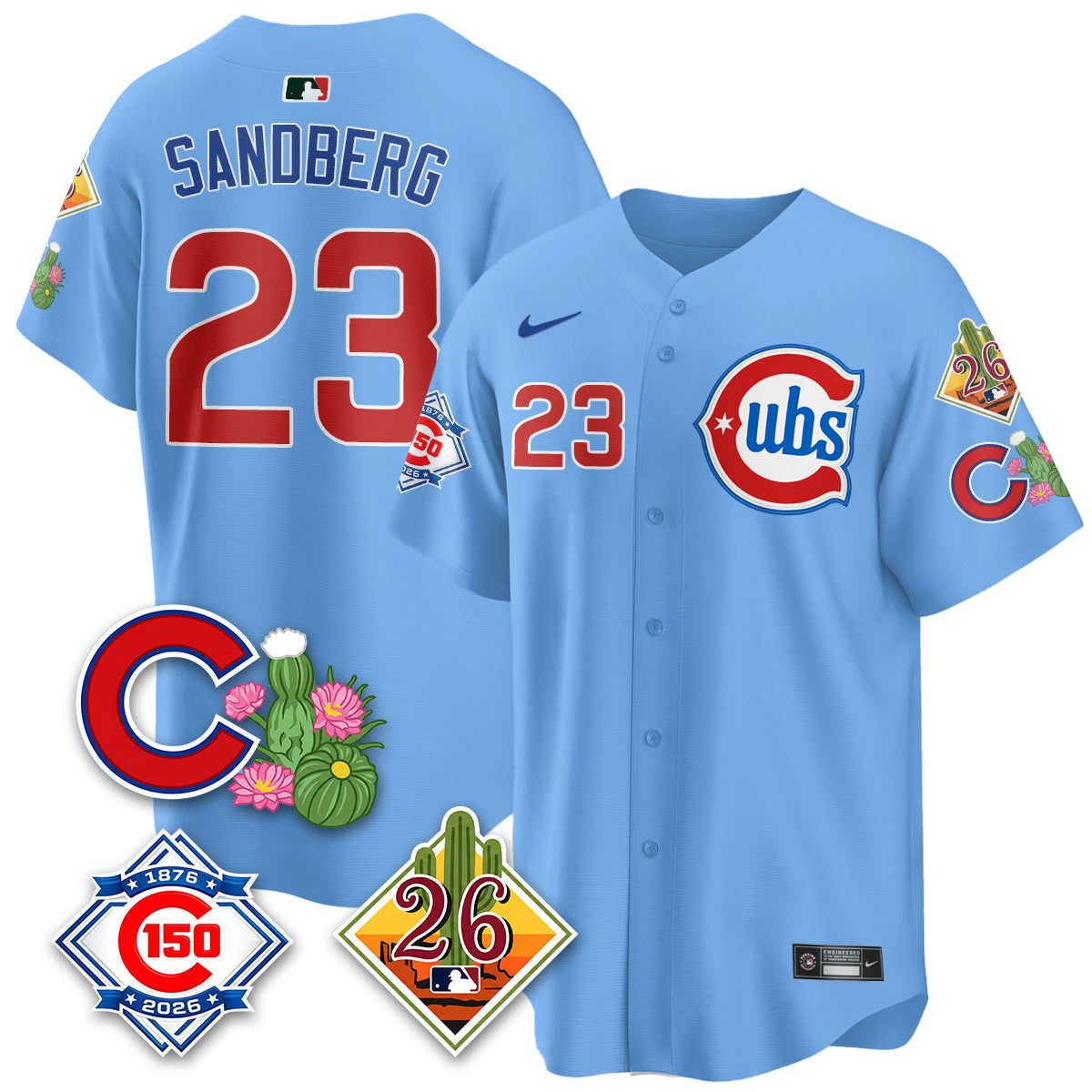 CHC 2026 Spring Training Vapor Limited Jersey - 150th Anniversary Patch - Stitched