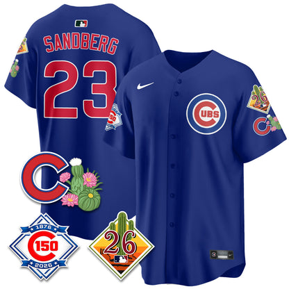 CHC 2026 Spring Training Vapor Limited Jersey - 150th Anniversary Patch - Stitched