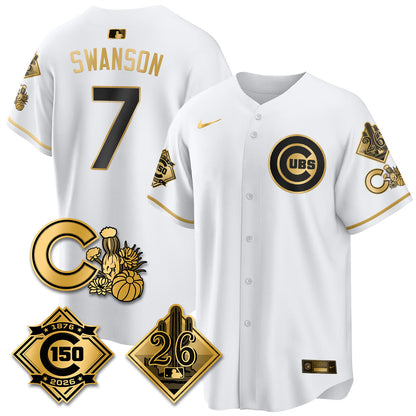 CHC 2026 Spring Training Vapor Limited Jersey - 150th Anniversary Patch - Stitched