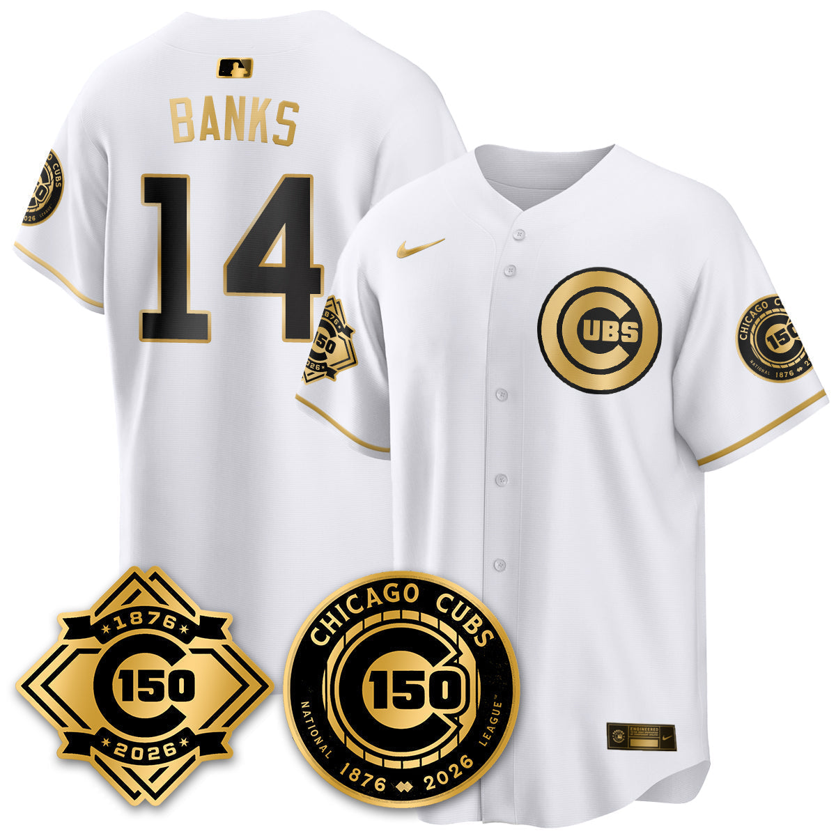 CHC Vapor Limited Black Gold Jersey - 150th Anniversary - Stitched