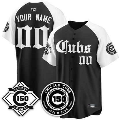 Custom CHC Gothic Vapor Limited Jersey - 150th Anniversary - Stitched