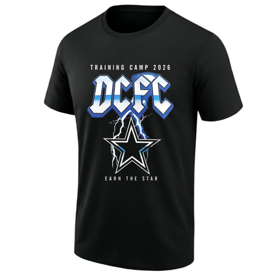 Dallas Cowboys DCFC 2026 Edition One Side Printed T-Shirt