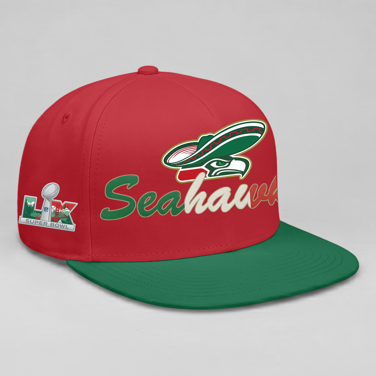 SEA Mexico Edition Personalized Snapback Cap - Printed