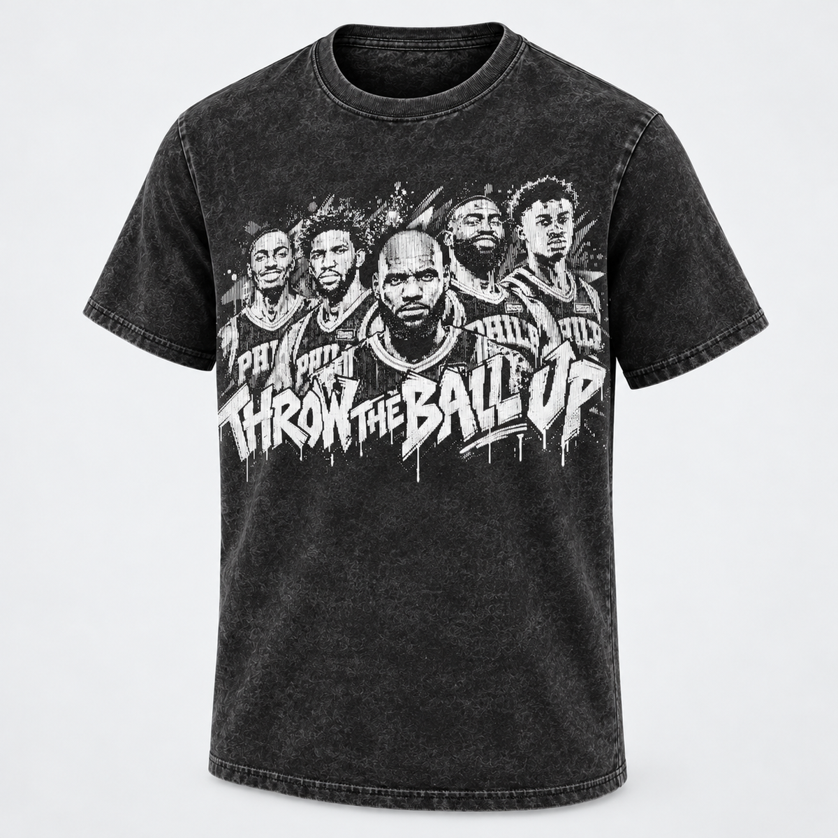 Philadelphia 76ers Superteam Washed T-Shirt - Printed