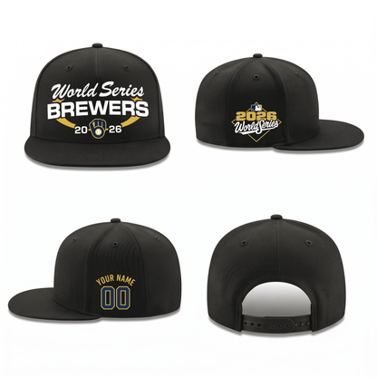 MIL World Series Personalized Snapback Cap - Printed