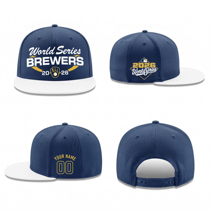 MIL World Series Personalized Snapback Cap - Printed