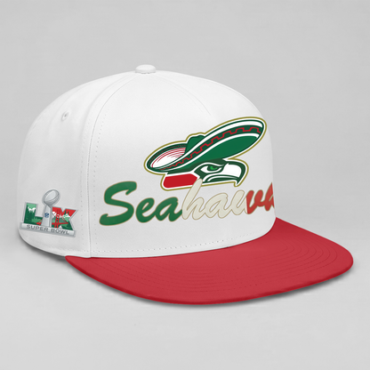 SEA Mexico Edition Personalized Snapback Cap - Printed