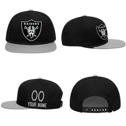 LVR x Ghost Face Custom Snapback Cap - Printed
