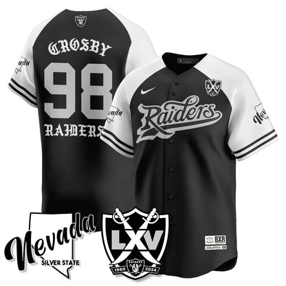 LVR Born x Raised Baseball Jersey - Stitched