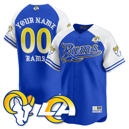 Custom LAR Born x Raised Baseball Jersey - Stitched