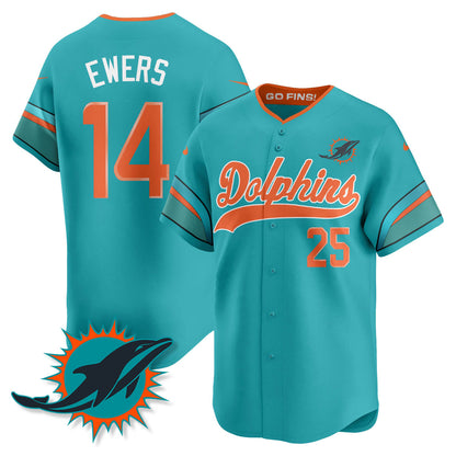 MIA "Rivalries" Vapor Limited Baseball Jersey - Stitched