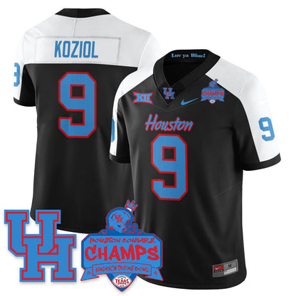 HCG Football 2025 Kinder's Texas Bowl Champions Jersey - Stitched