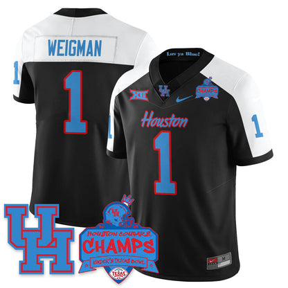 HCG Football 2025 Kinder's Texas Bowl Champions Jersey - Stitched
