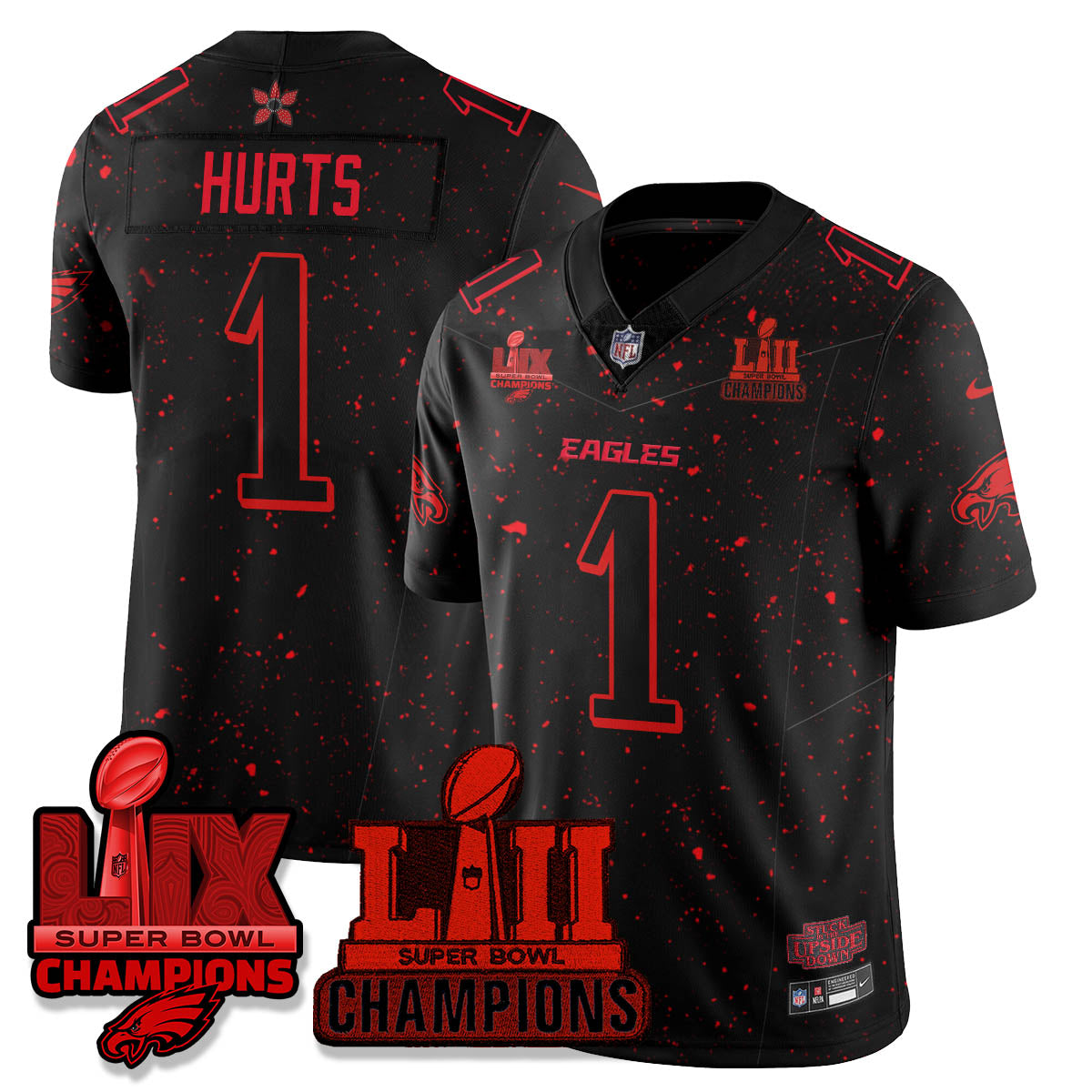 PHI Stranger Things Vapor Limited Jersey - Stitched