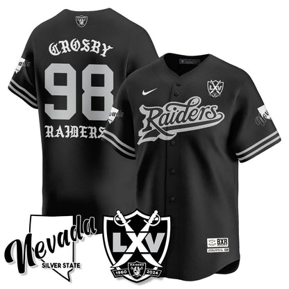 LVR Born x Raised Baseball Jersey - Stitched