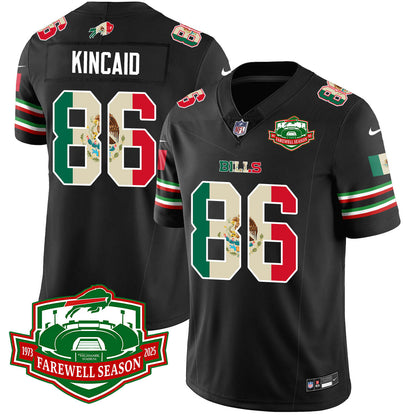 BUF Mexico Vapor Limited Jersey - Stitched