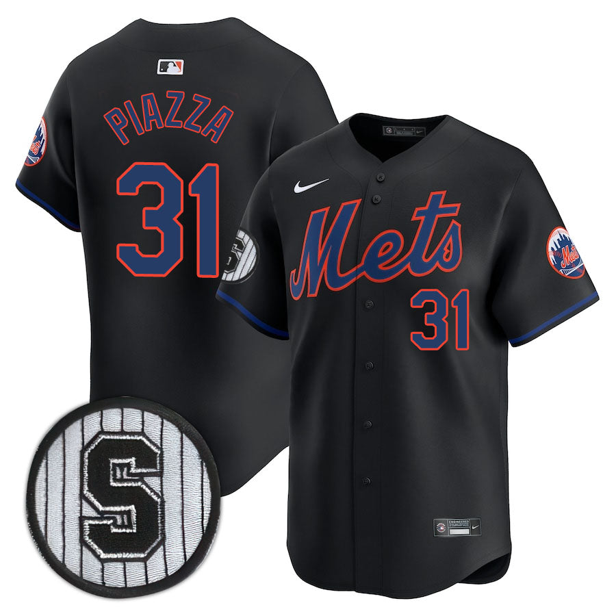 NYM Limited Jersey - 1992 Patch - All Stitched