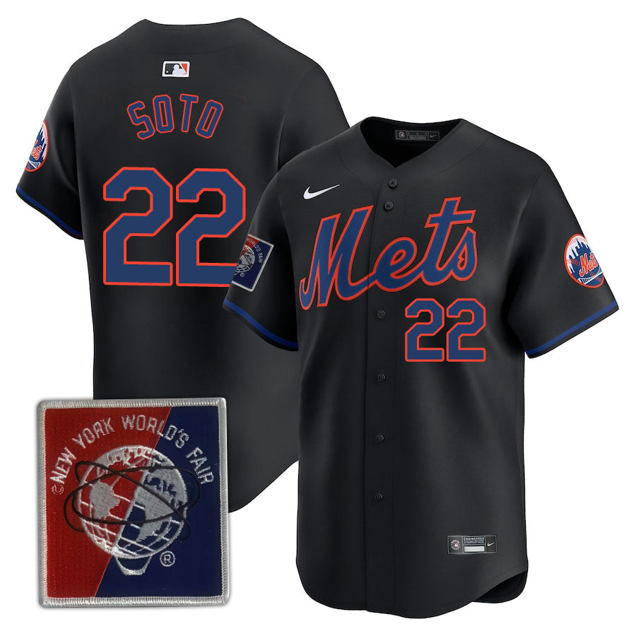 NYM Limited Jersey - 1964/1965 Patch - All Stitched