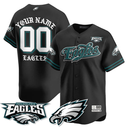Custom PHI Born x Raised Baseball Jersey - Stitched